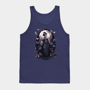 Anime Haunted Geisha Tank Top